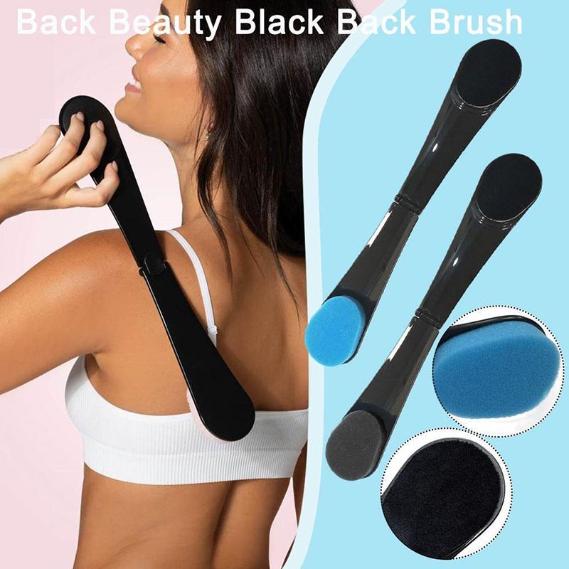 Applicatore di lozione Autoabbronzante e Abbronzante Applicatore per schiena Bastoncino Portatile Pieghevole Senza Strisce Applicatore per schiena per crema solare