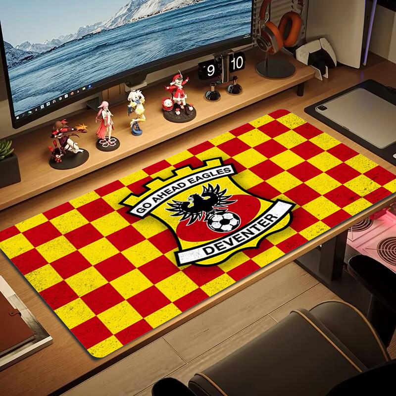 Go Ahead Eagles Mouse Pad Large Gaming Table Cushion Non-slip Laptop Tablet Big Mousepad XXL Mat Mini PC Playmat With Lock edge_xia