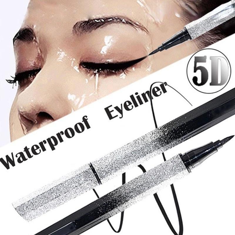 1Pc Waterproof Black Liquid Eyeliner Big Eyes Makeup Long-lasting Eyeliner Makeup Smooth Cosmetics