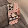Fair Isle Cartoon Apple 16 Mobile Phone Case 17promax Leather 15 Suitable for IPhone13 Electroplated Hard 11 Couple Style
