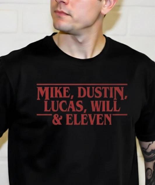 

STRANGER THINGS CUSTOM DESIGN T-SHIRT Sizes (S-5XL) 2XL