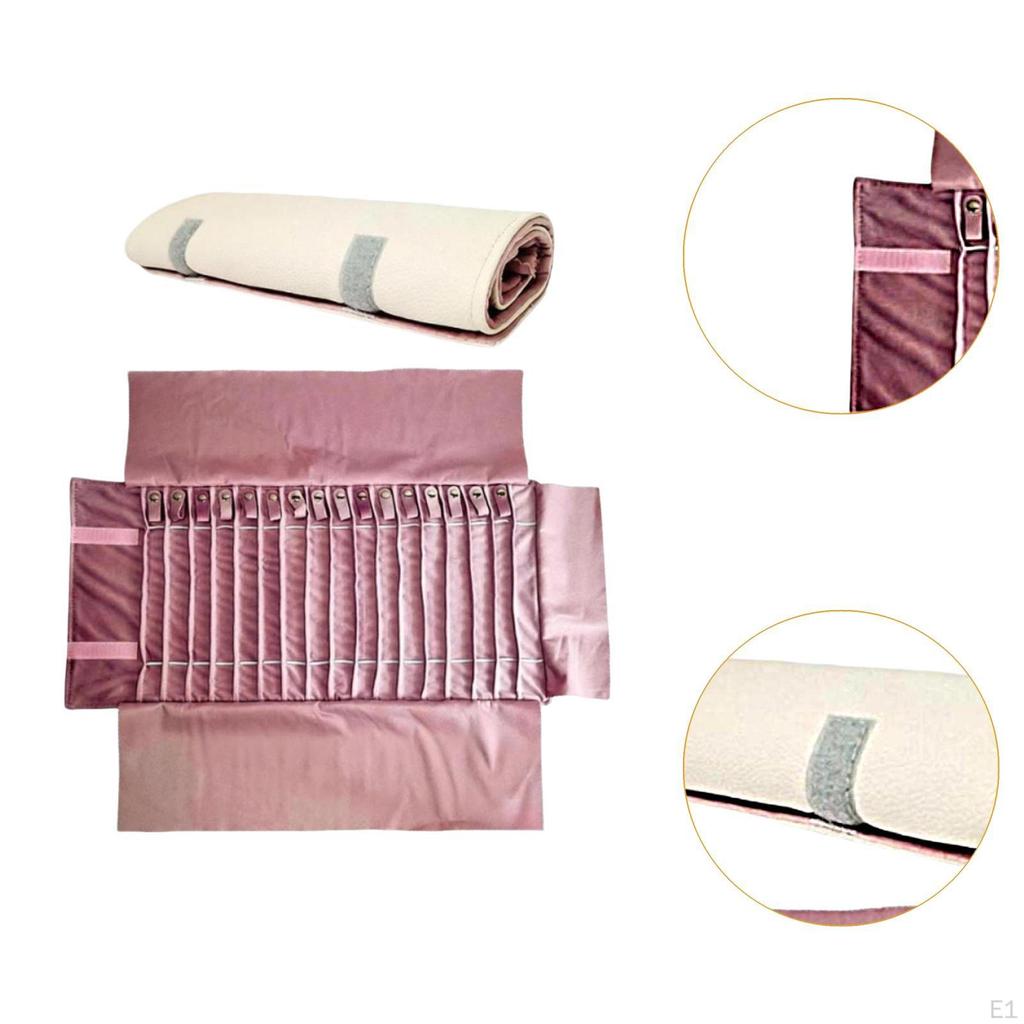 Schmuck Halsketten Organizer Rolltasche Armband Aufbewahrung Große Kapazität Reiseetui für