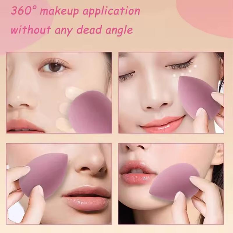 7 Stück Make-up-Schwamm Kosmetik-Puff Foundation-Schwämme Blender Beauty-Ei Puder-Puffs Make-up-Zubehör Frauen Make-up-Werkzeuge
