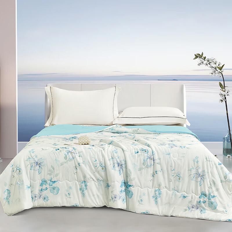 

Grace Serene Blue Cooling Summer Quilt