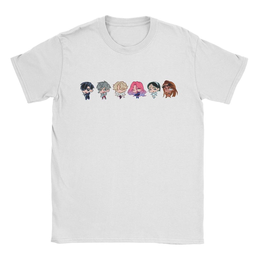 Alien Stage Anime Tshirt Unisex Cotton Top Tee Fashion Mizi Sua Till Ivan Hyuna Luka Round Neck Short Sleeve