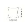 1/4 Pillowcase 2D Flat Print 18x18 Inches Fashionable Classic New Christmas Atmosphere