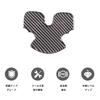 Hcilloend Cup Holder Mat for New Fiat 500 Center Control Seat Cup Holder Socket Cover Cup Holder Panel Center Cup Holder Frame Carbon Fiber Easy