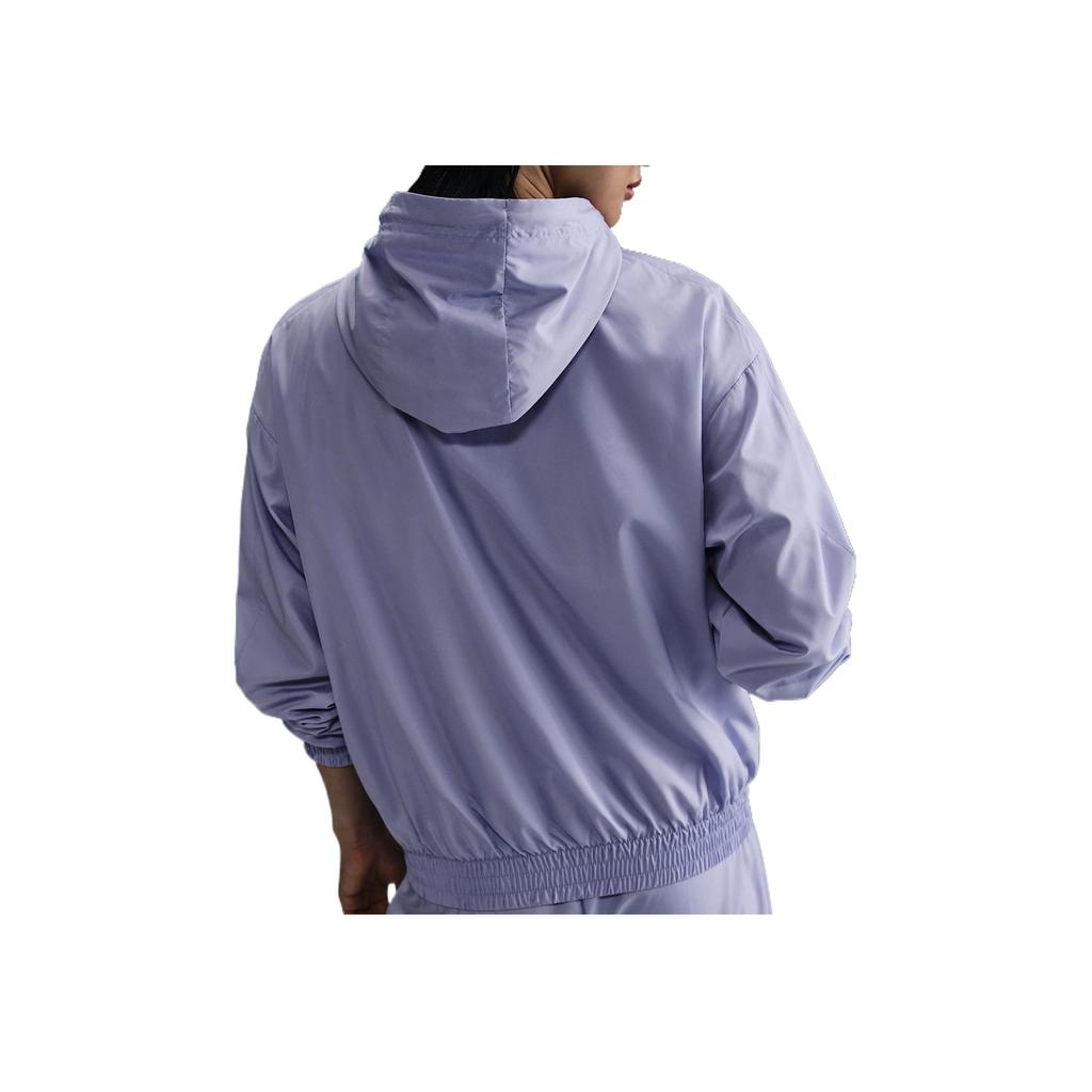 Nike Sportswear Swoosh Soft Skin Comfortable Loose Long Sleeve Jacket Women Jackets Purple FV6299-533