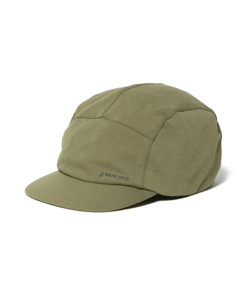 Snow Peak Toned Trout Active Cap, size OneOLIVETT2510-AC02, perfect for camping, outdoor activities, and festivals.