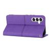 For Samsung Galaxy A17 5G/A17 4G/A26 5G Case Woven Texture PU Leather Wallet Phone Cover with Wrist Strap