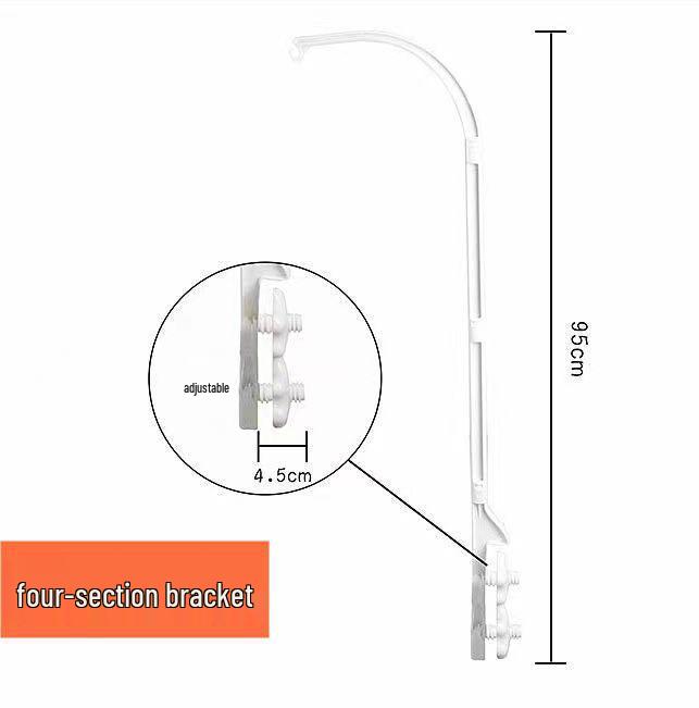 Rotating Musical Crib Mobile with 35 Melodies – DIY Baby Bed Bell Ornament