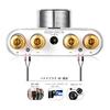 Nobsound NS-01G Pro Leistungsverstärker, Bluetooth 5.0, 100W, Verstärker, Lautsprecher, HiFi Audio, mit Netzteil (Silber)