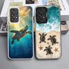 Niedliche, stoßfeste Handyhülle mit Sommer-Meeresschildkröte für Samsung A17 A16 A15 A14 A37 A57 A36 A56 A26 A35 A55 A25 A34 A54 A24 A13 A23 A33