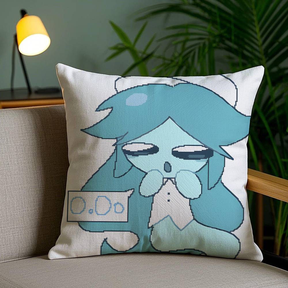 Videospiel D-Dandys World Kissenbezug Anti-Hausstaubmilben Unsichtbarer Reißverschluss Sofabett