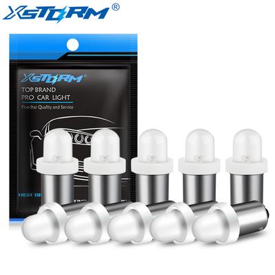 10 sztuk BA9S żarówka LED T4W H6W LED żarówka samochodowa światła cofania samochodu Auto Parking lampka rejestracyjna wnętrze 2835SMD żarówka LED samochodowa DC 12V