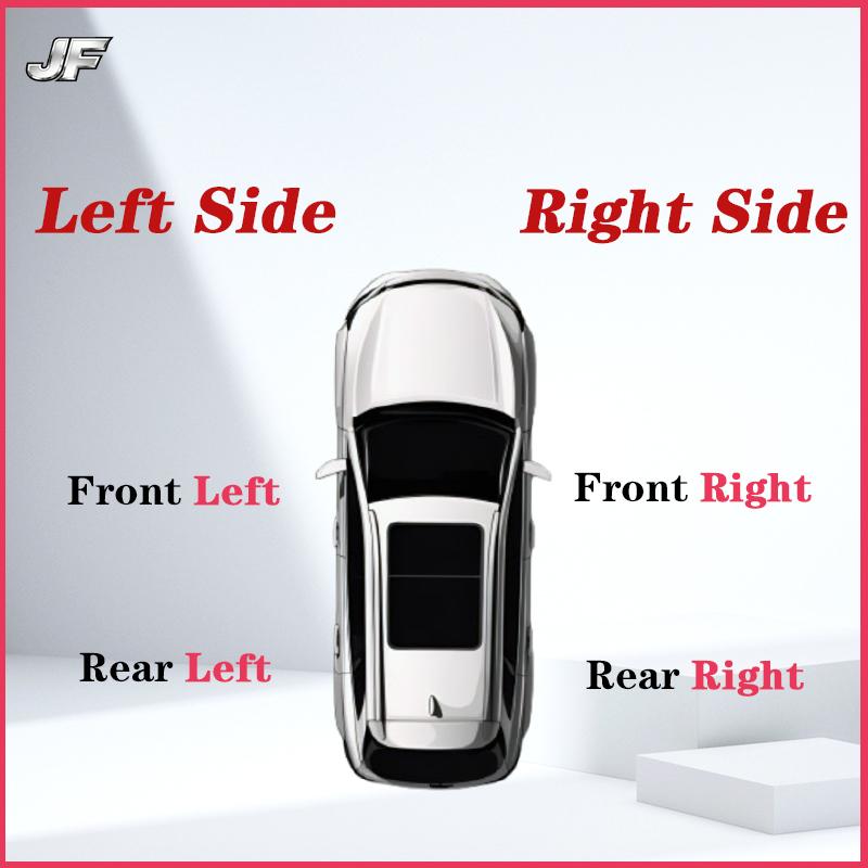 JF For Jaguar XEL XFL FPACE Left Front Door Handle Cover, Exterior Handle Small Cover, Handle Lock Cylinder Cover