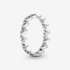New Arrival S925 Sterling Silver 50 Types Sparkling Daisy Flower Crown Rings  for Women Engagement Jewelry Anniversary