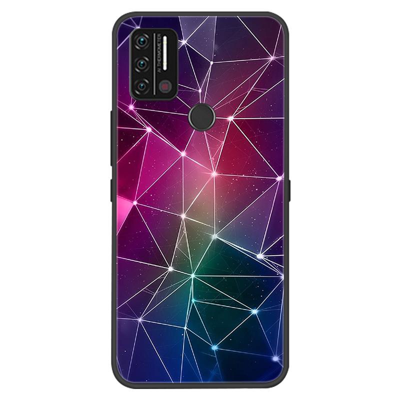 Custodia Per Umidigi A7 A9 Pro Custodie Morbido Silicone Protezione Stampa Coperture Nere per Umidigi A9 A7 Pro Funda Coque A9Pro A 9 Capa