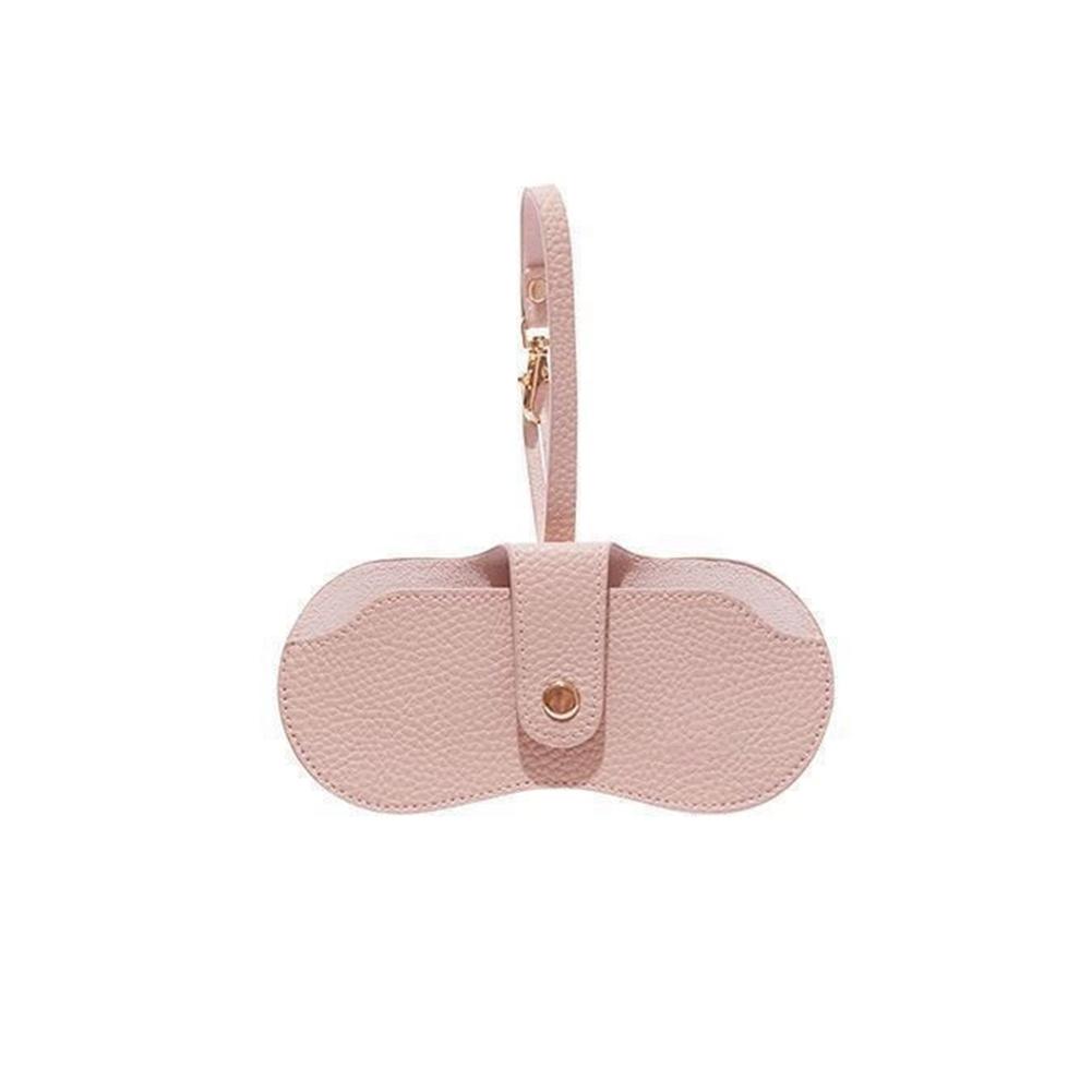 Soft Leather Portable Glasses Bag Slim Fashion Sunglasses Case Spectacle Case Travel Glasses Organizer Protective Cover