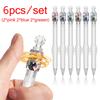 1/3/6 Pcs Rotating Crystal Gel Pens 0.5mm Fidget Rotat Gem Black Ink Fine Point Smooth Writing Pen Quick-dry for School Office