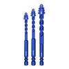 Triangle Drill Bit Approx.6 8 10mm 8 10 12mm Drilling Glass Tiles High Speed Rotation Multi-Material Applicable