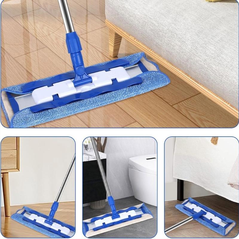 5PCS Efficient Fiber Cleaning Towel Twist Braids Mop Pad Refill For MR SIGA Mop Glass Surfaces Professional Cleaning Pad