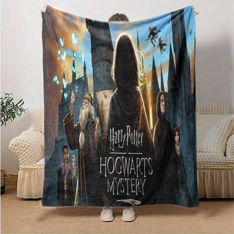 Harry Potter Hogwarts Mystery: Unfold the Magic!Print Blanket, Soft Blanket For Sofa Office Bed And Travelling Daughter Birthday Gift Esj144