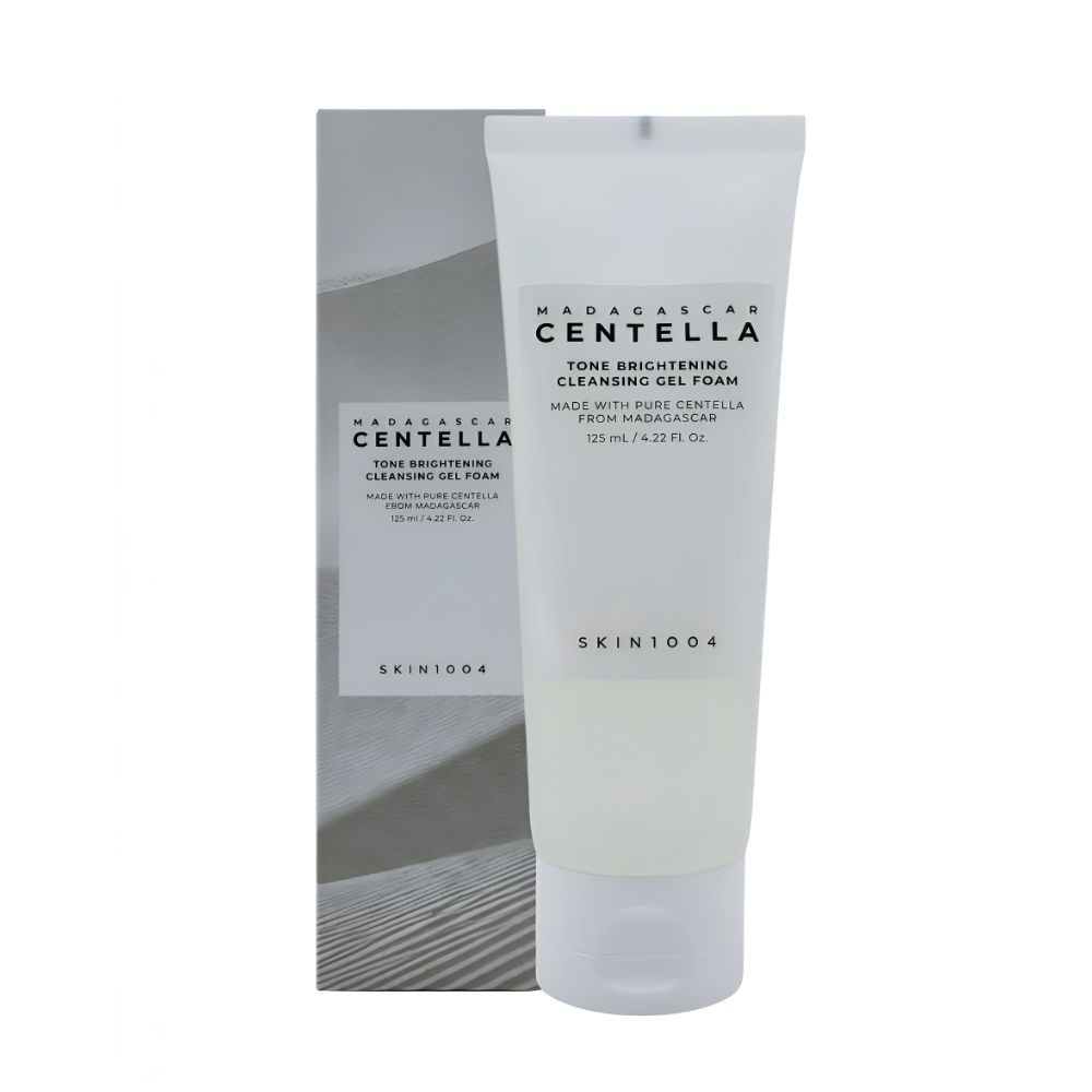 

SKIN1004 Madagascar Centella Tone Brightening Cleansing Gel Foam 125ml Gentle Brightening Cleanser