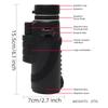 80X100 HD Télescope Monoculaire Puissant Jumelles Portables Télescope Longue Portée Chasse Camping Avec Camping en Plein Air Voyage