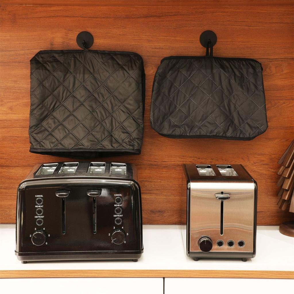 Waterproof Cover Flexible Toaster Cover Oven Cover Toaster Machine Cover Cotton Material Suitable for Bread Machine