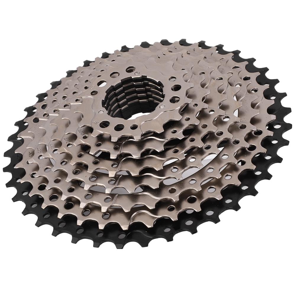 Road Bike Freewheel Cassette Sprocket 9 Speed 11 40T Bicycle Replacement Accessory