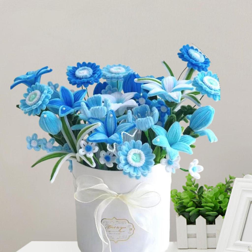 Chenille Pipes, Crafts for Children And Adults, Party Decorations, Bouquet