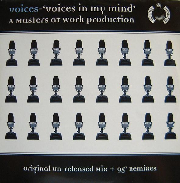 12inch Record VOICES  Voices In My Mind SOMT013 Sound Of Minist 1995 UK Dance  Electronica Used