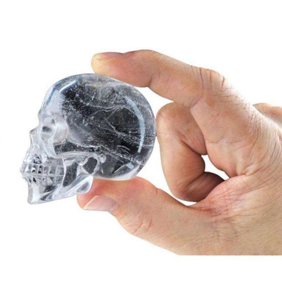 3D-Schädel-Kopf-Form aus Silikon für Eiswürfel, Tablett, Bar, Zuhause, Party, Halloween