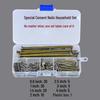 High Hardness Cement & Steel Nails: Durable Wall & Woodworking Nails, Round Nails & Decorative Hooks for Concrete and More
