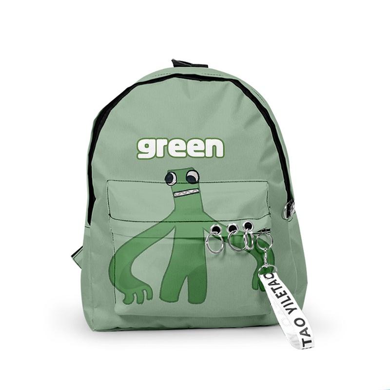 Roblox Rainbow Friends Robuster Polyester-Rucksack Schultasche Reise Weihnachtsgeschenk