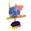 Custom Acrylic Soft Magnetic Cartoon DIY Epoxy Resin Chinese Style City Refrigerator Magnets