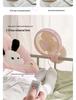 Mini Clip-On Oscillating Fan for Student Dorms & Desks