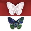 Stereo Butterflies Skull Epoxy Casting Mould for Wall Hanging Decor DIY Crafts
