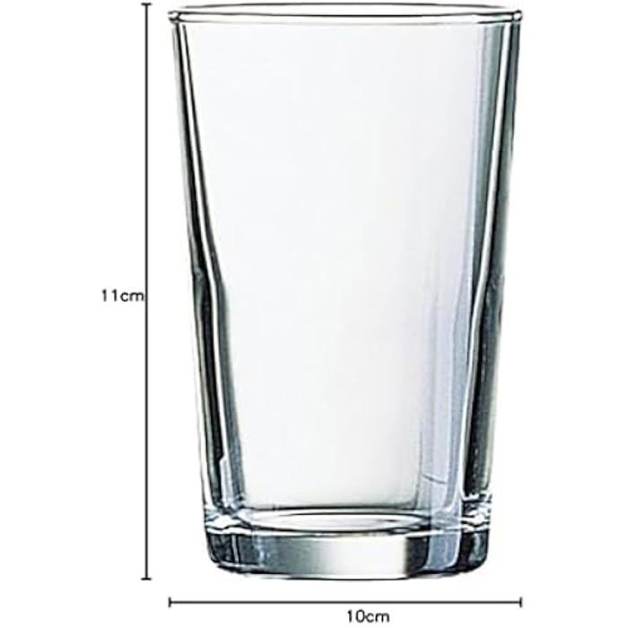 Verres à liqueur - ARCOROC - Conique Tumbler - 8cl - Verre trempé - Set de 6 pièces