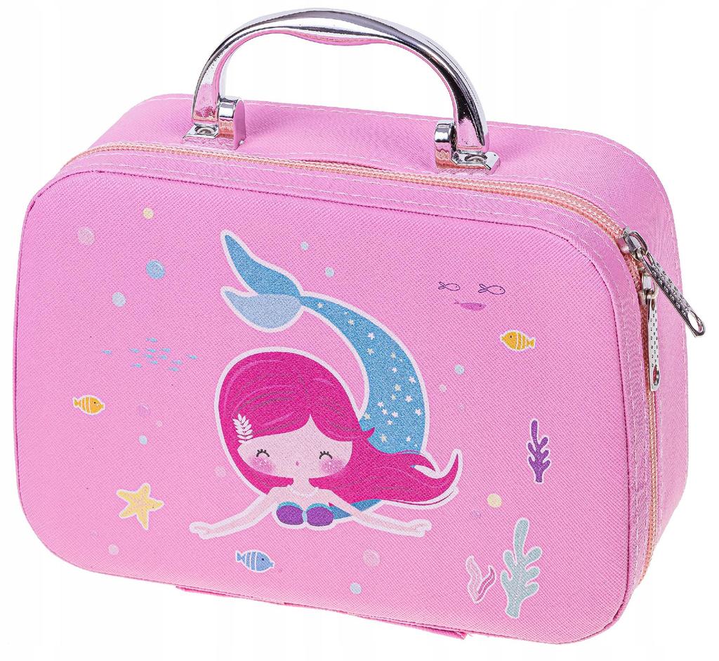 Large Set of Cosmetics for Nail Makeup for Girls in a Case