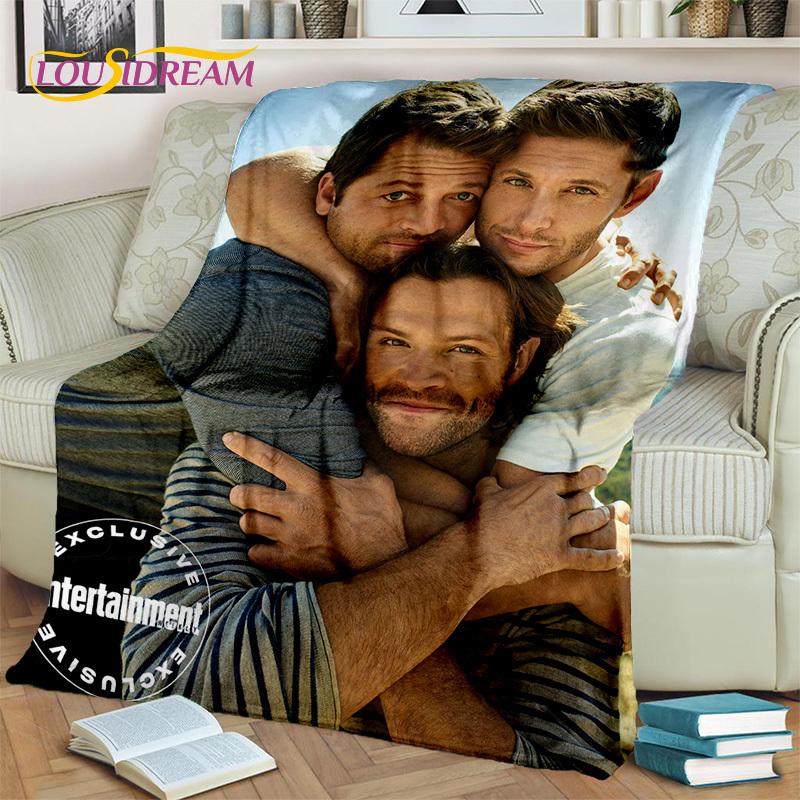 Supernatural Series 3D Blanket,Flannel Throw Blanket for Home Bedroom Bed Sofa Living Room Picnic Office Hiking Leisure Nap Gift