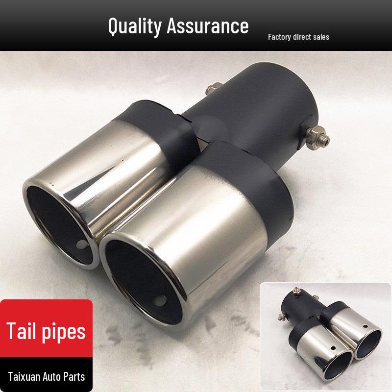 

Глушитель с двумя выходами / Выхлопная труба для Citroen C3-XR / Venucia T70 / Zotye T600 Dual Outlet Muffler Tailpipe