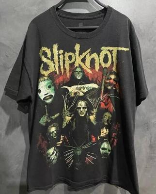 Rare 90's Slipknot Band Black Short Sleeve Unisex Tshirt Reprint S-5XL KH11644 Unisex T-Shirt