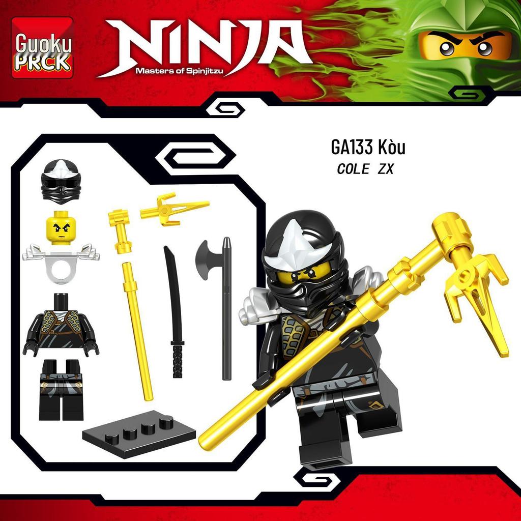 Guoku GA131-148: Compatible with Phantom Brick Minifigure Ninja Building Toy (Lego)