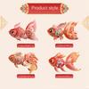 3D DIY Lantern Material Kit Fish Ancient Style Handheld Lantern Mid Autumn Lotus Lantern  Children
