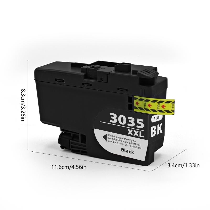 Pack Replacement Ink Cartridges Leak Proof Seal ABS Material Printer Supplies