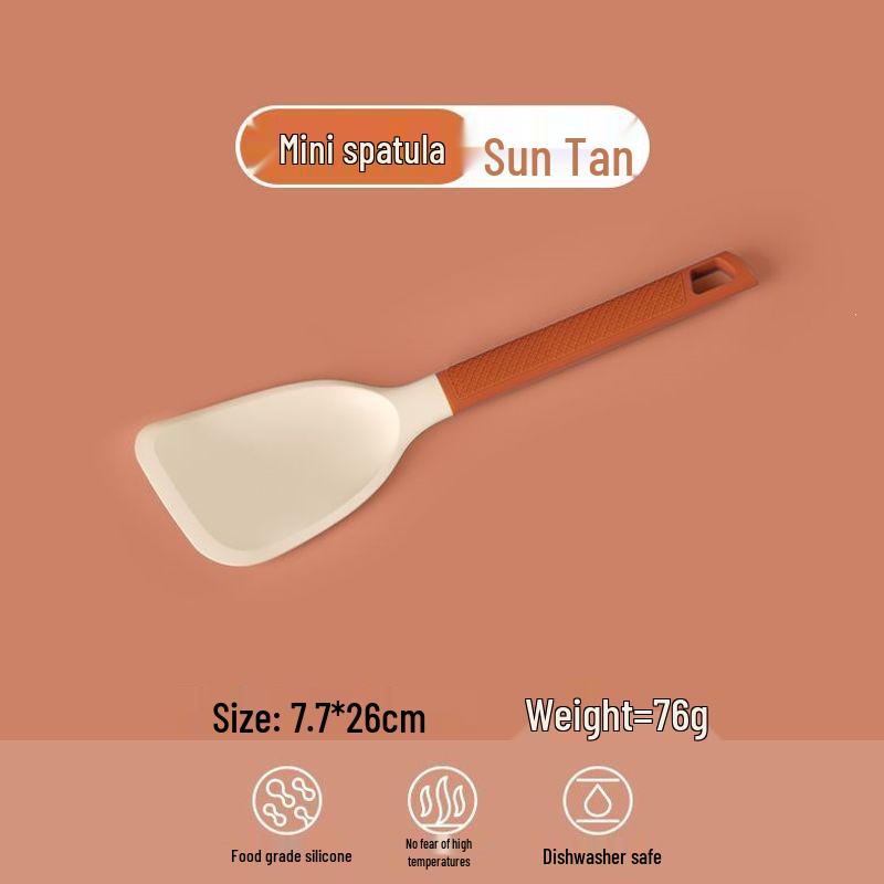 High-Temp Resistant Silicone Spatula for Non-Stick Cookware & Baby Food
