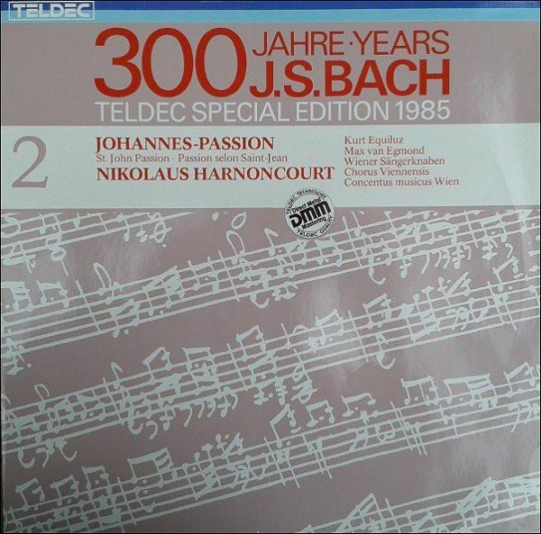 

LP Record JOHANN SEBASTIAN BACH - NIKOLAUS HA - Johannes-Passion • St. John Passion 648232DM TELDEC 1984 Germany Classical Used