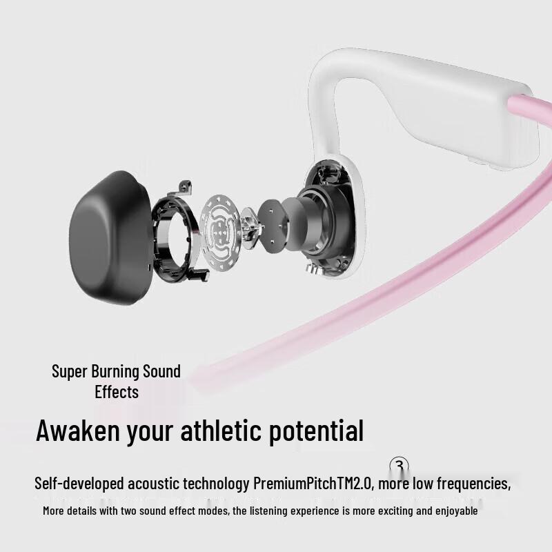 Shokz OpenMove Bone Conduction Bluetooth Sports Headset